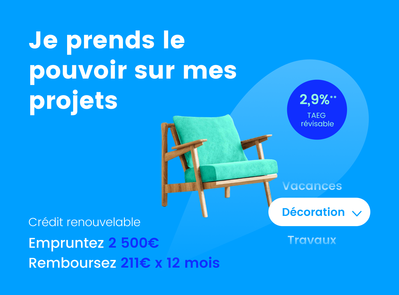 Des projets pour vos vacances